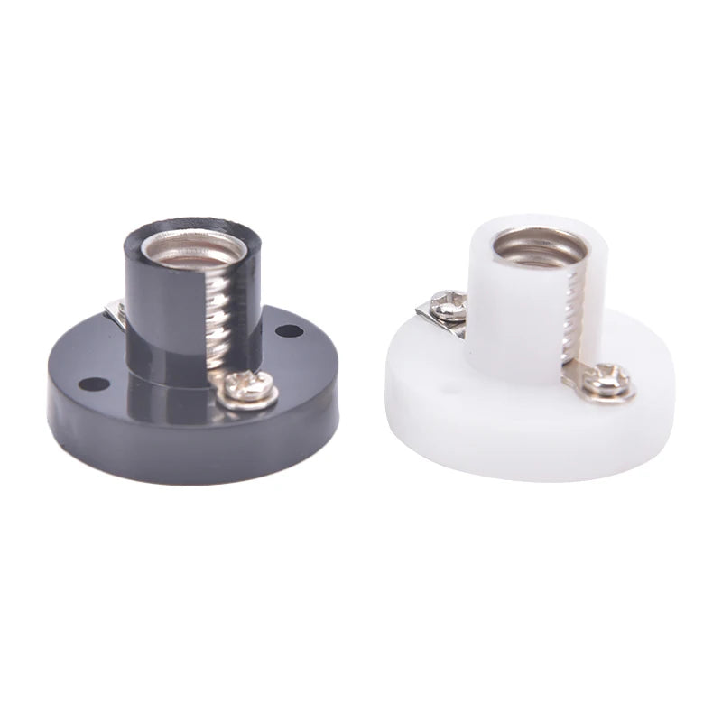 E10 Screw Lamp Holder – DIY Flat Lamp Base for Electronics Lamp Holder Base Axl