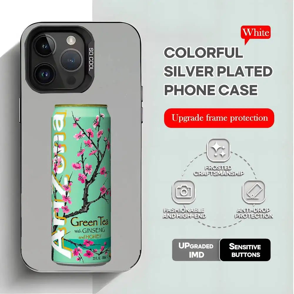 Vaporwave Arizona Iced Tea iPhone Case 11–16 Pro Max iPhone Phone Case Axl