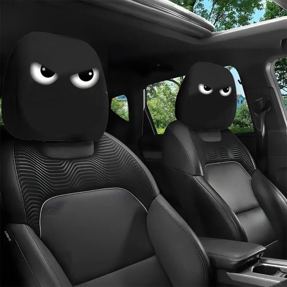 Halloween Car Headrest Covers – Skull & Smiley 2-Pack Car Headrest Cover Axl