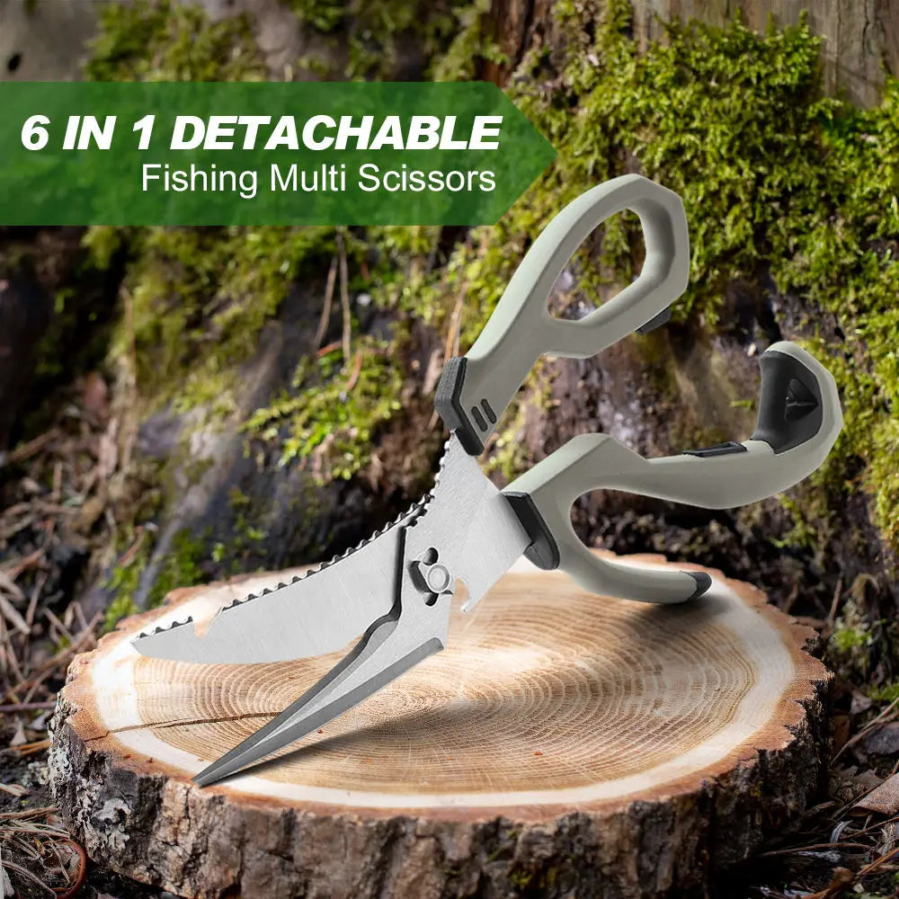 Heavy-Duty Poultry Shears – Detachable Stainless Steel Blades Kitchen Poultry Shears Axl