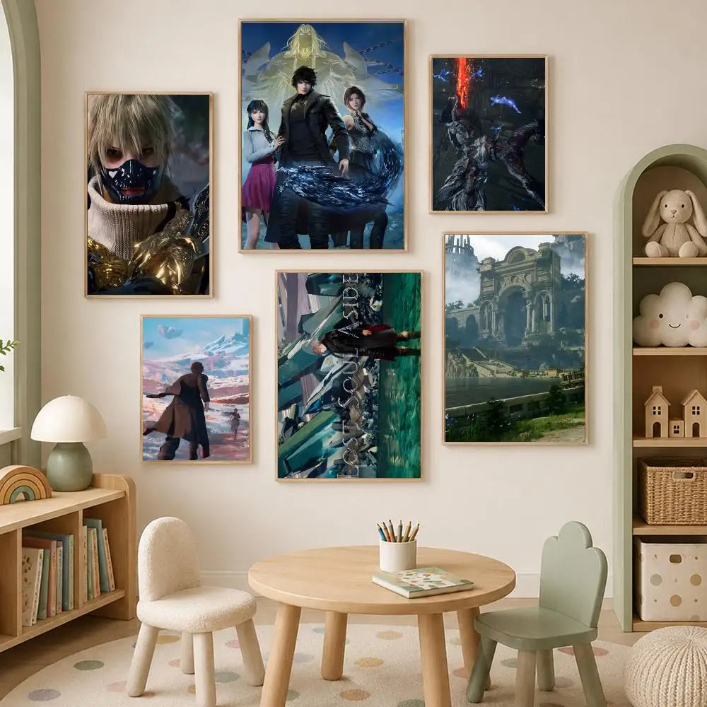 Lost Soul Aside HD PVC Wall Poster – Self-Stick Waterproof Art Wall Art Poster Axl