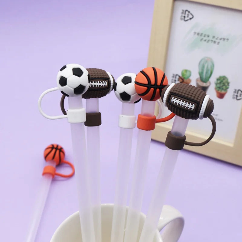 Sports Straw Covers for Stanley Cup – Leak-Proof & Reusable Straw Cover Caps Axl