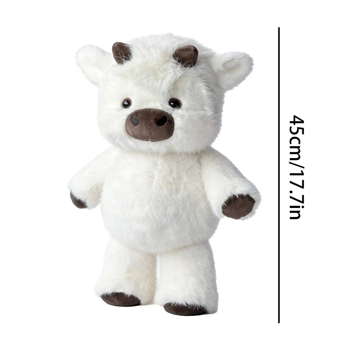 Plush Cow Stuffed Animal 17.7" – Soft Toy & Throw Pillow Plush Stuffed Animal Axl