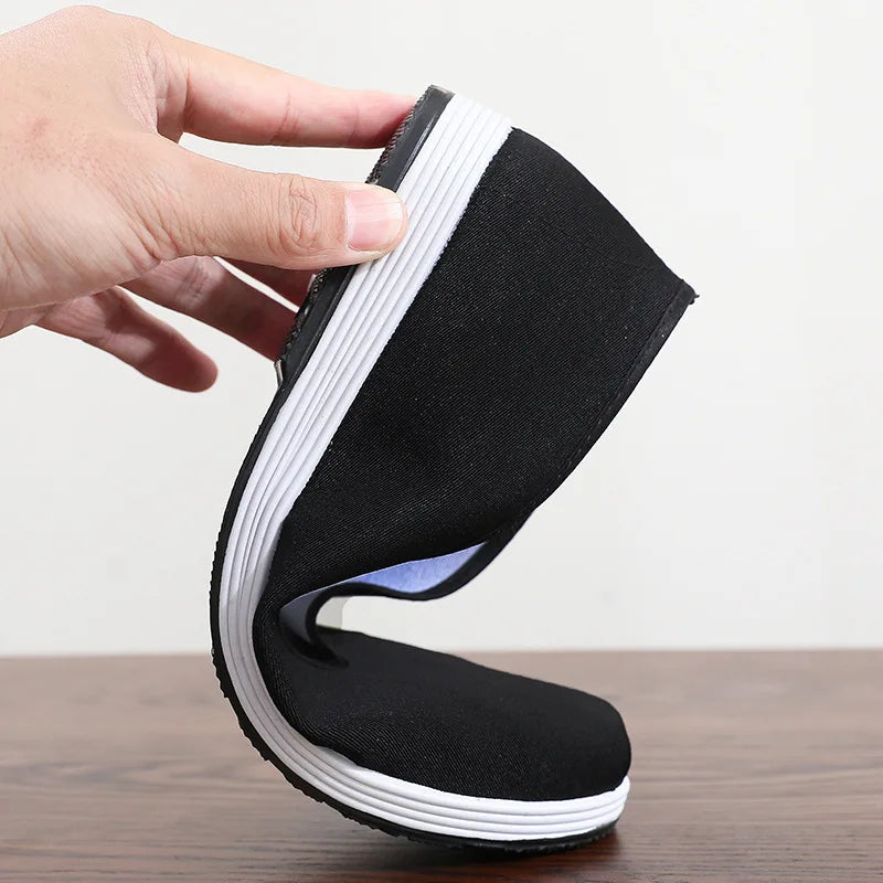 Kung Fu Tai Chi Cotton Shoes – Breathable Martial Arts Slip-On Martial Arts Shoes Axl