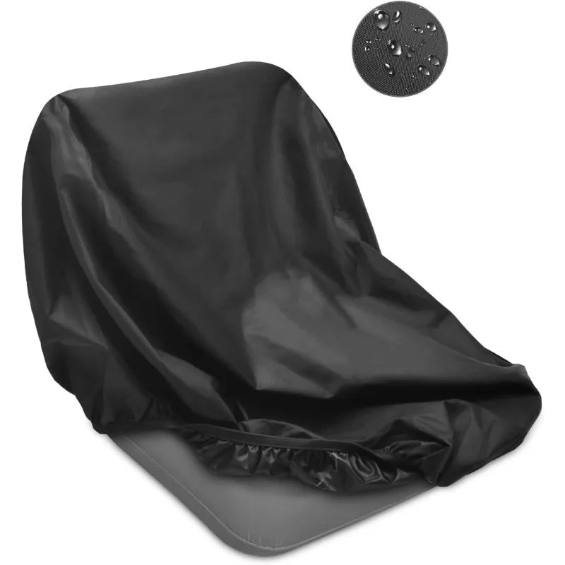 Heavy-Duty Tractor Seat Cover for Riding Lawn Mowers – Black Tractor Seat Cover Axl