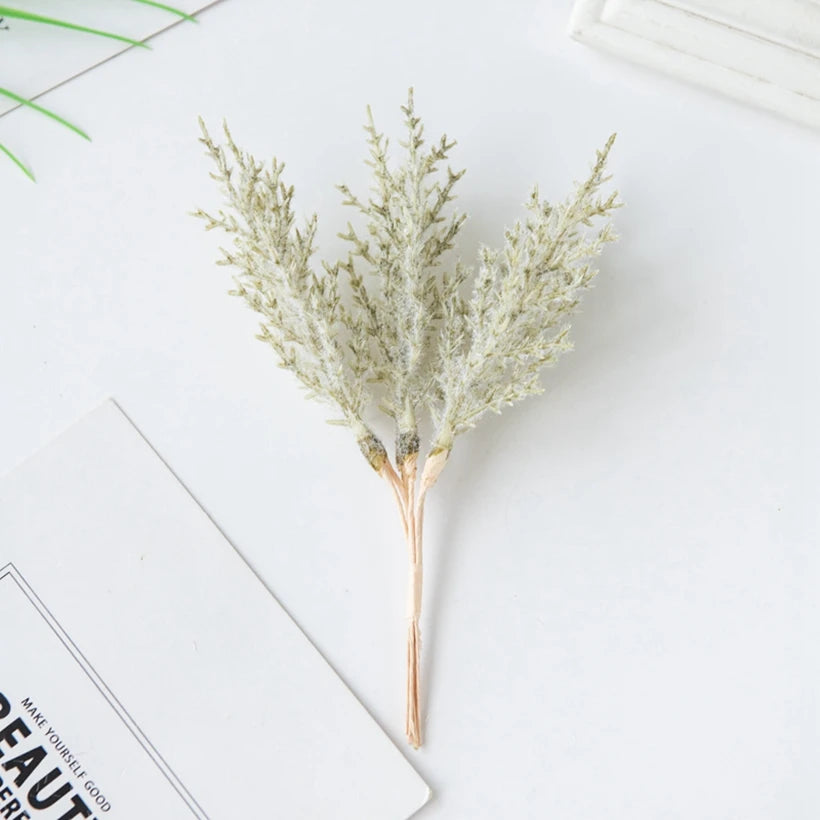 Gold & Silver Artificial Branches – Wedding & Home Décor Artificial Decorative Branches Axl Grey Bean Green 3pcs