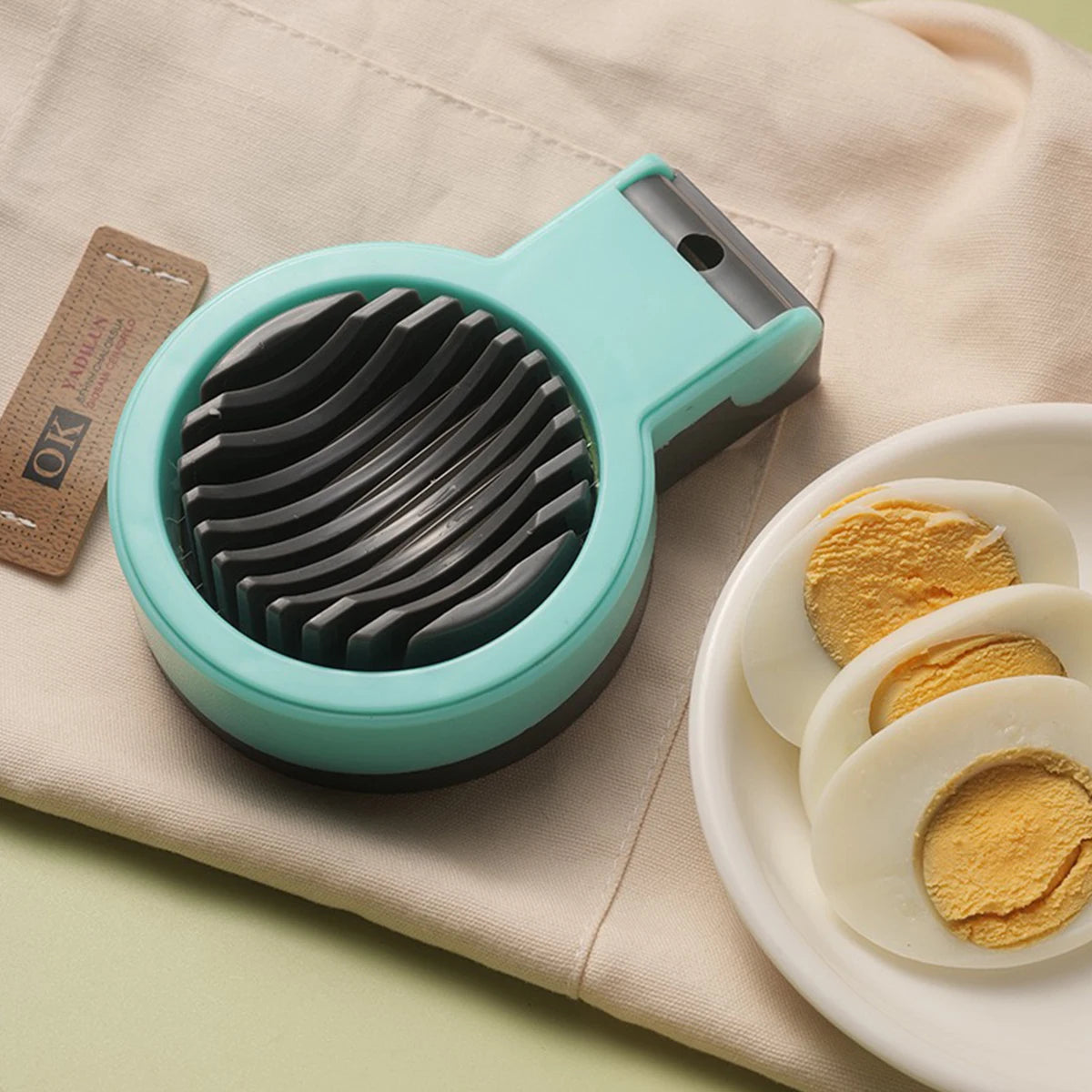 Stainless Steel Wire Egg Slicer & Fruit Garnish Cutter Egg & Fruit Slicer Axl