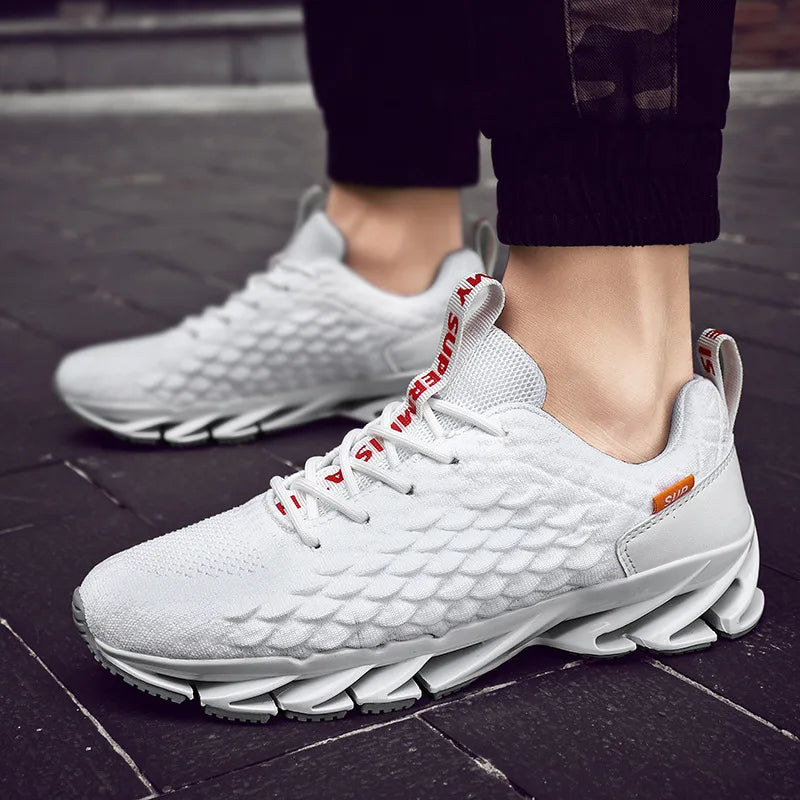 Men's Breathable Mesh Sneakers – Lightweight Non-Slip Walking Shoes Men's Casual Sneakers Axl