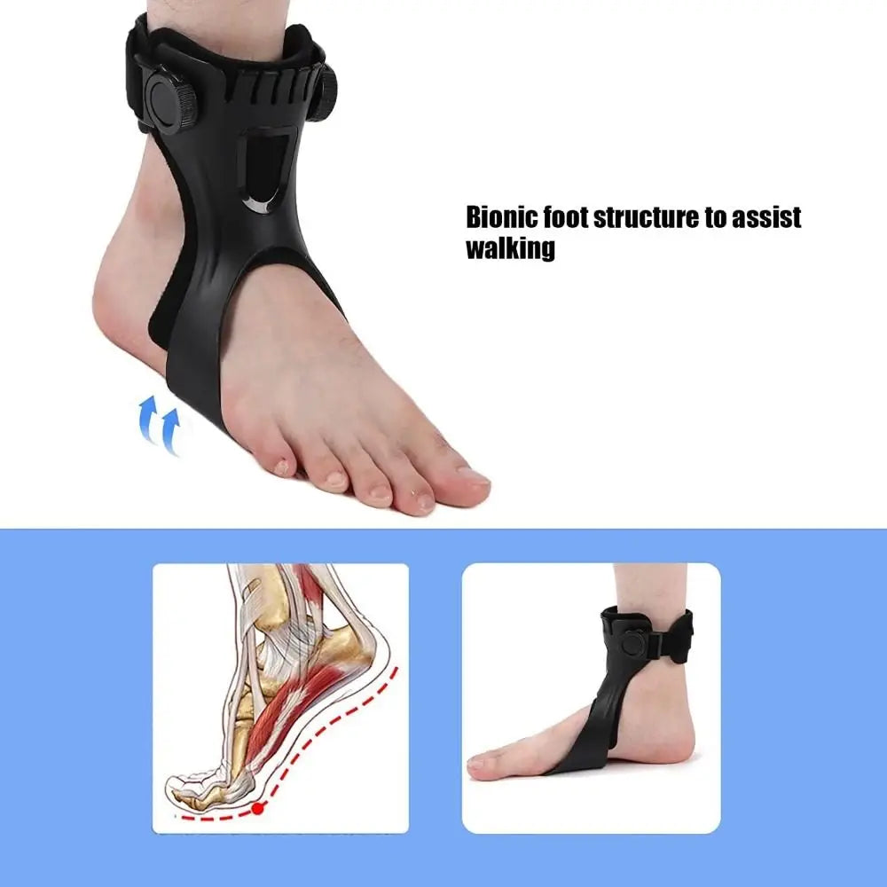 AFO Ankle Brace – Lightweight Foot Drop & Varus Support Ankle Foot Brace Axl