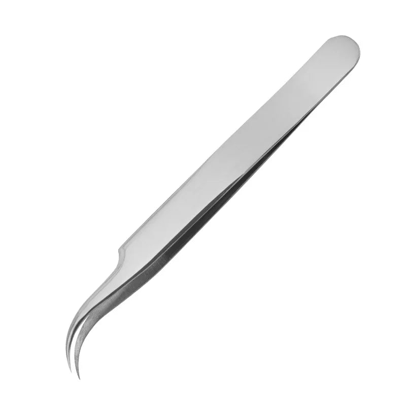 Dolphin Feather Eyelash Extension Tweezers – Precision Clip Eyelash Tweezers Axl Mirror light butterf
