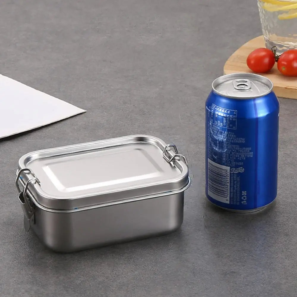 Stainless Steel Bento Box – Leakproof Large Lunch Container Stainless Steel Lunch Box Axl 550ml-no spacer