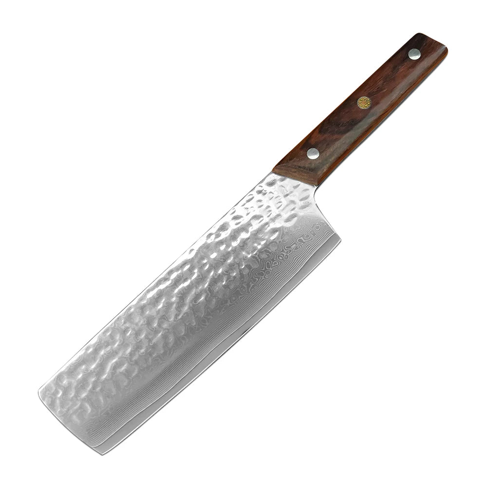 Damascus Kitchen Cleaver – Ultra Sharp Stainless Steel Chef Knife Kitchen Cleaver Knife Axl cleaver knife