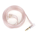 KZ 2PIN 3.5mm Upgrade Earphone Cable with Mic – 120cm Earphone Upgrade Cable Axl no mic