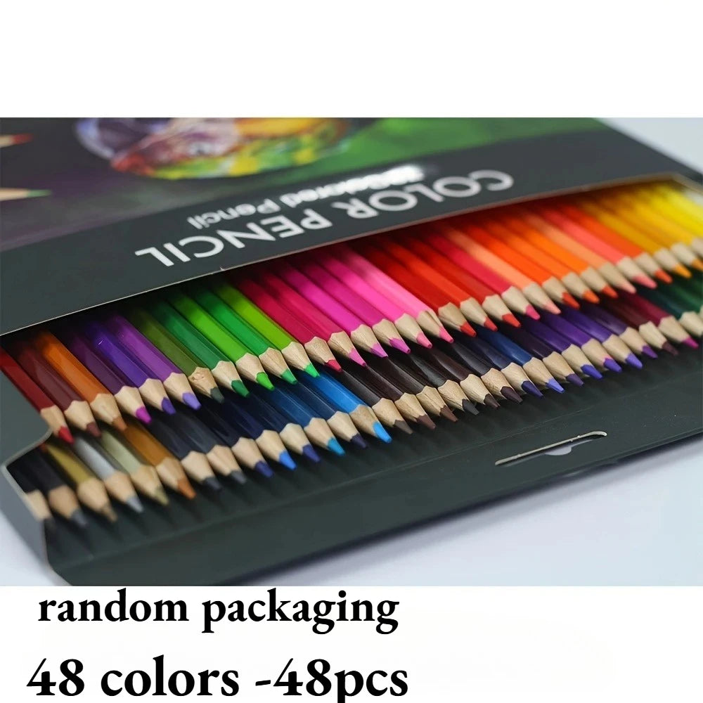 Professional Color Pencil Set for Drawing, Sketching & Coloring Color Pencil Set Axl 48-Colors
