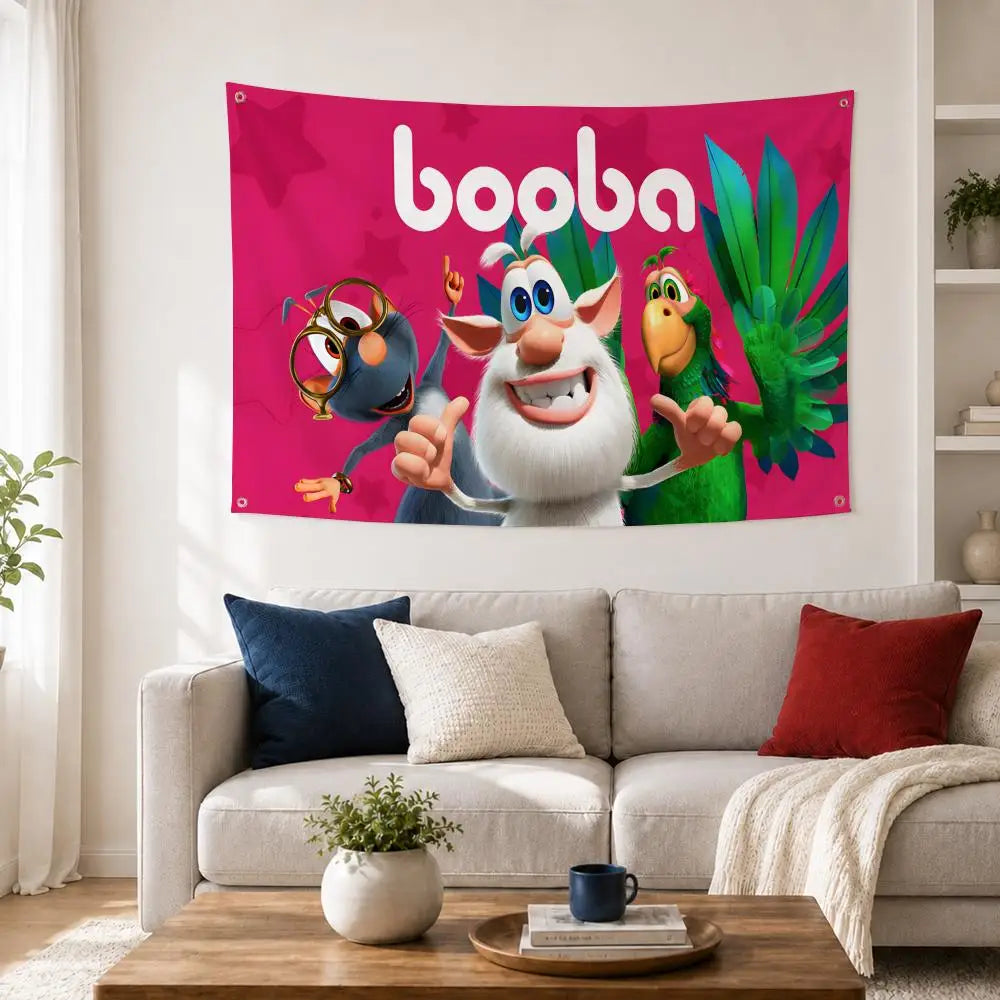 Anime Art Flag Banner – Indoor & Outdoor Wall Décor | 6 Sizes Wall Flag Banner Axl