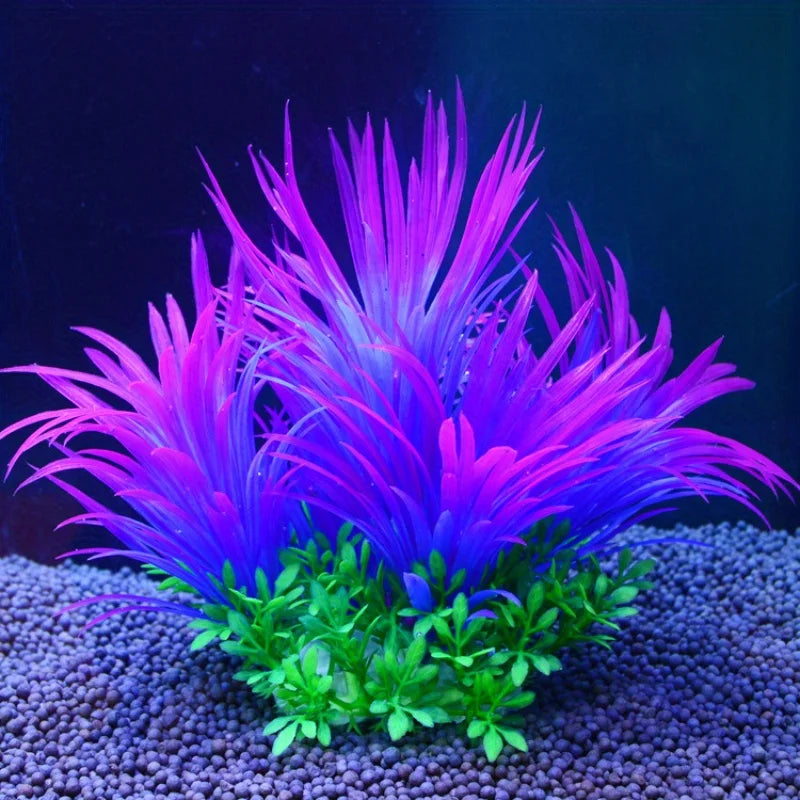 Artificial Aquarium Plants – Small Water Weed Fish Tank Decor Aquarium Decoration Axl