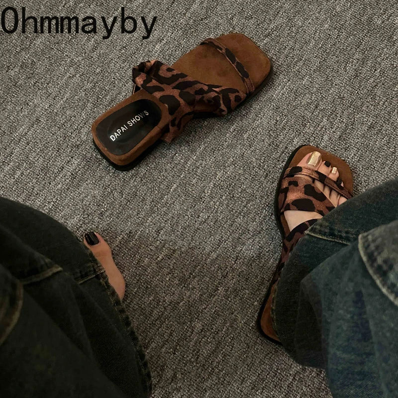 Women's Wedge Platform Slides – Vintage Thick Sole Summer Slippers Wedge Platform Slides Axl