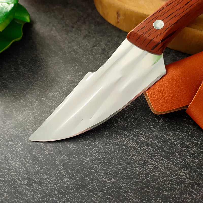 InLeung Forged Stainless Steel Boning & Cleaver Kitchen Knife Kitchen Cleaver Knife Axl