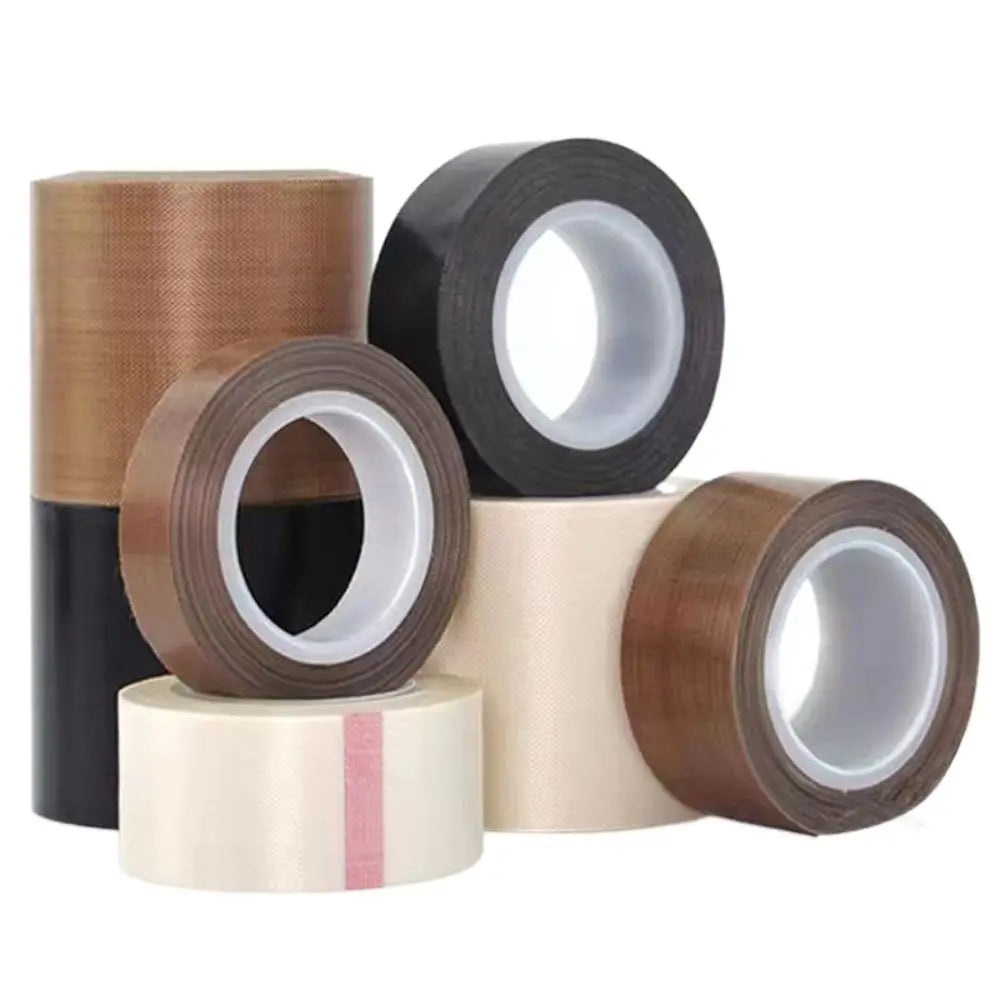 10m PTFE Fiberglass Tape – High-Temp Vacuum & Impulse Sealer Industrial PTFE Tape Axl
