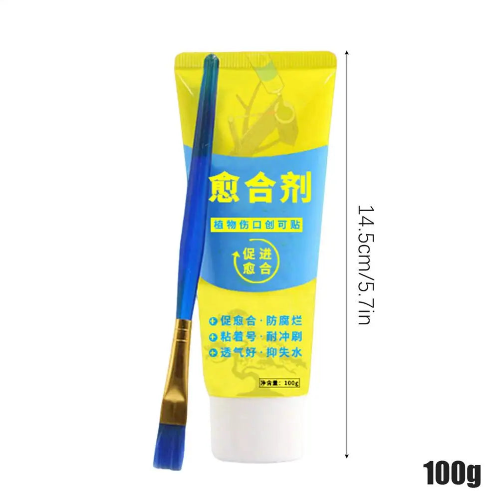 Tree Pruning Sealer 100g – Grafting Coating Cream with Brush Tree Pruning Sealer Axl 1 Set