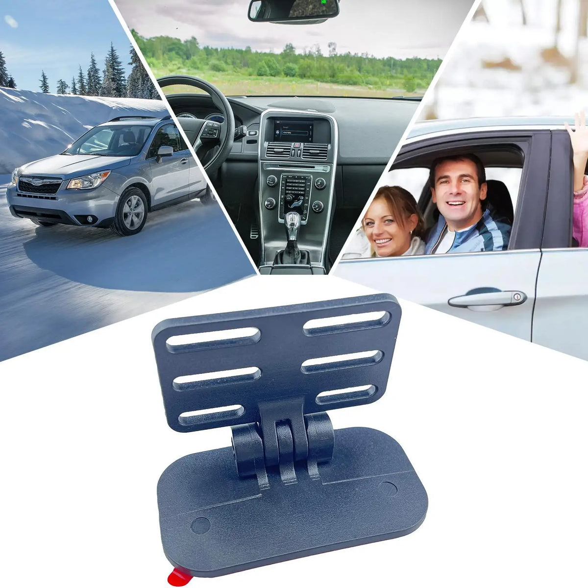Waterproof 180° Adjustable Car Backup Camera Mount | Adhesive Car Camera Mount Axl