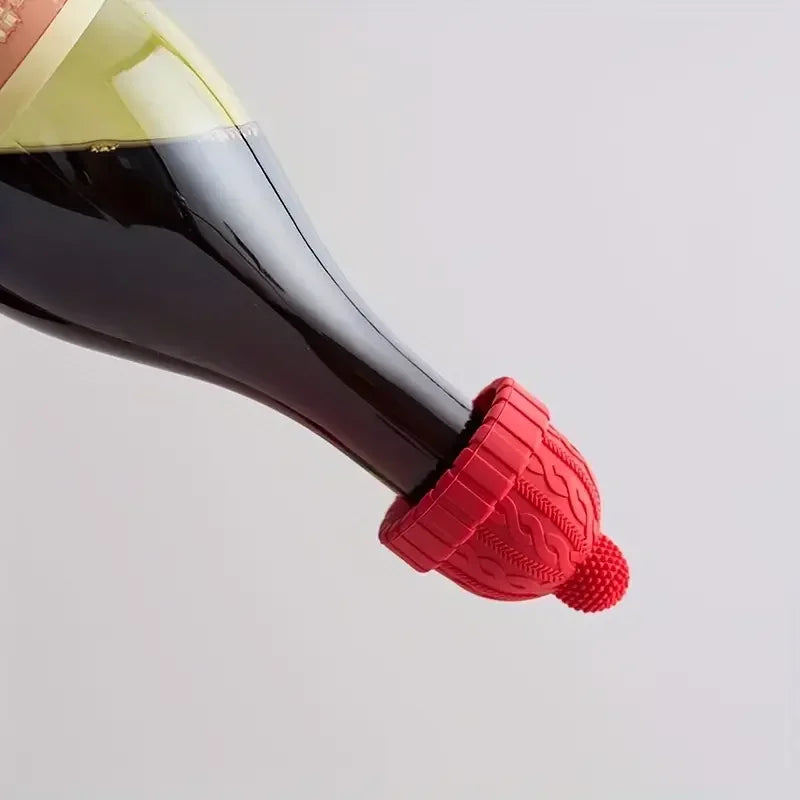 Silicone Little Red Riding Hood Wine Bottle Stopper & Cap Wine Bottle Stopper Axl