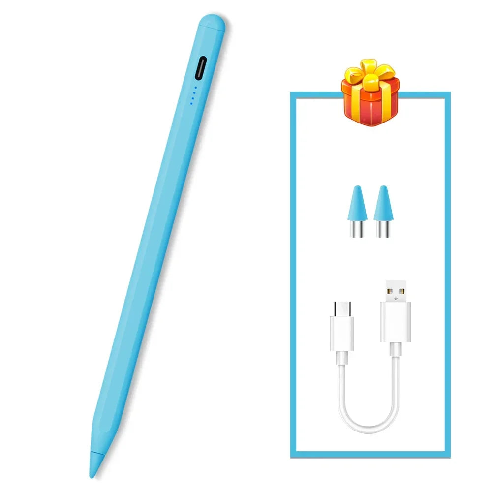 Universal Capacitive Stylus Pen – 18H Battery, Magnetic USB-C Capacitive Stylus Pen Axl Blue