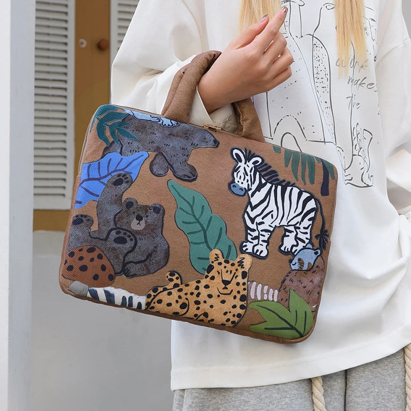 Cute Laptop Bag with Handle – Fits 11/13/14 Inch Devices Laptop Bag Axl