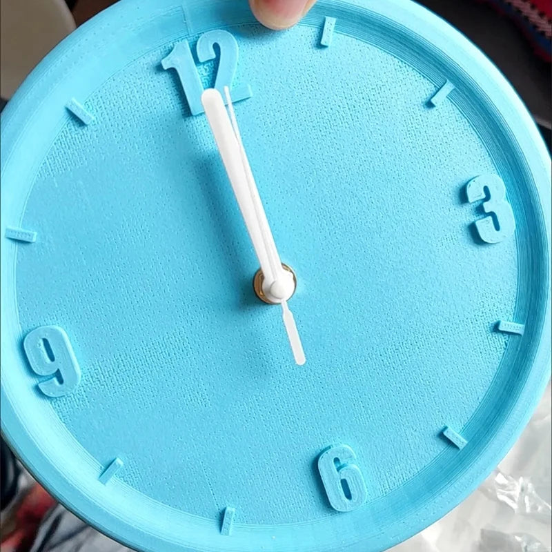8-Inch Silent Minimalist Wall Clock – Modern Convex Home Decor Wall Clock Axl