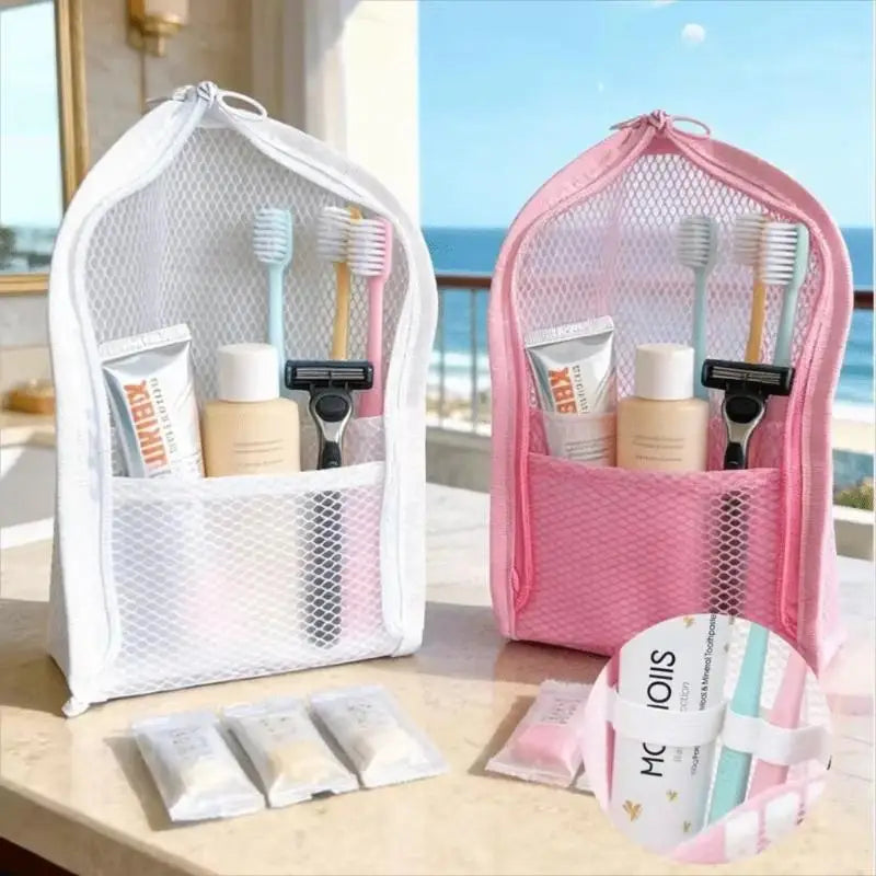 Large PVC Cosmetic Bag – Waterproof Standing Toiletry Organizer Cosmetic Toiletry Bag Axl