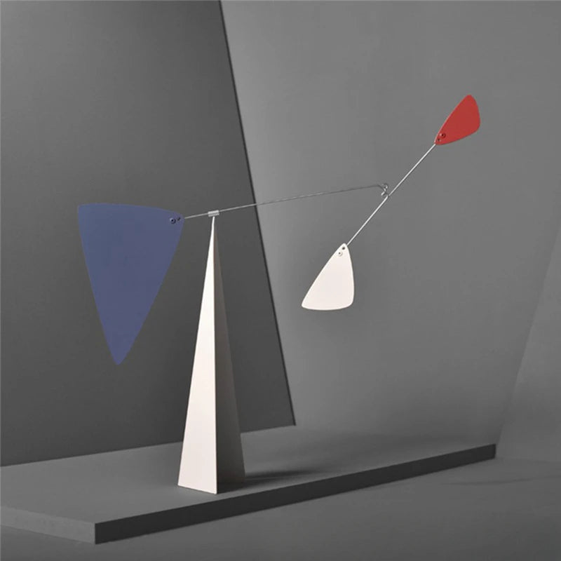 Modern Revolving Metal Figurine – Luxury Home Décor Art Ornament Decorative Figurine Axl