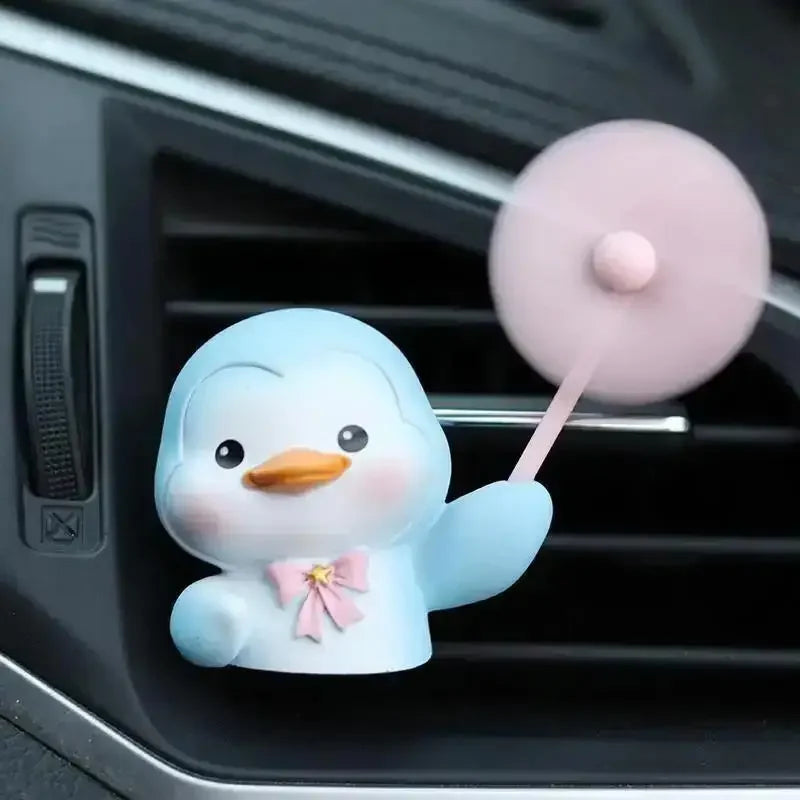 Cute Animal Car Vent Air Freshener – Resin Clip Ornament Car Air Freshener Axl penguin