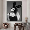 Ariana Grande HD Waterproof Poster Stickers | Wall Décor Wall Poster Stickers Axl White01 15X20cmNoframe