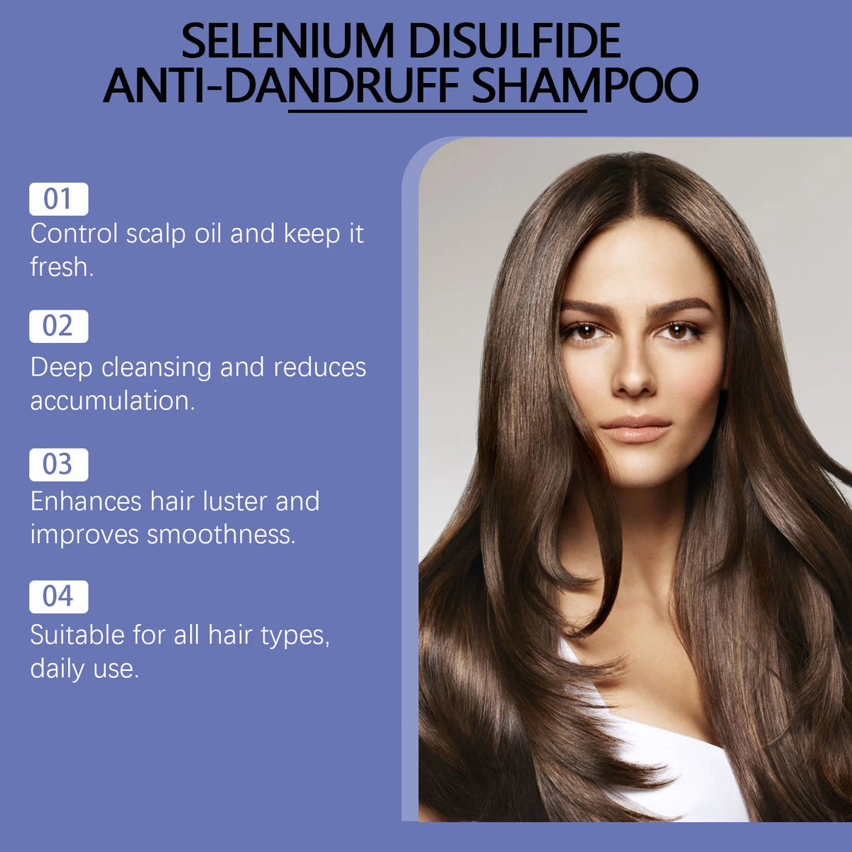 Selenium Sulfide Shampoo – Oil Control, Volume & Scalp Care Scalp Care Shampoo Axl