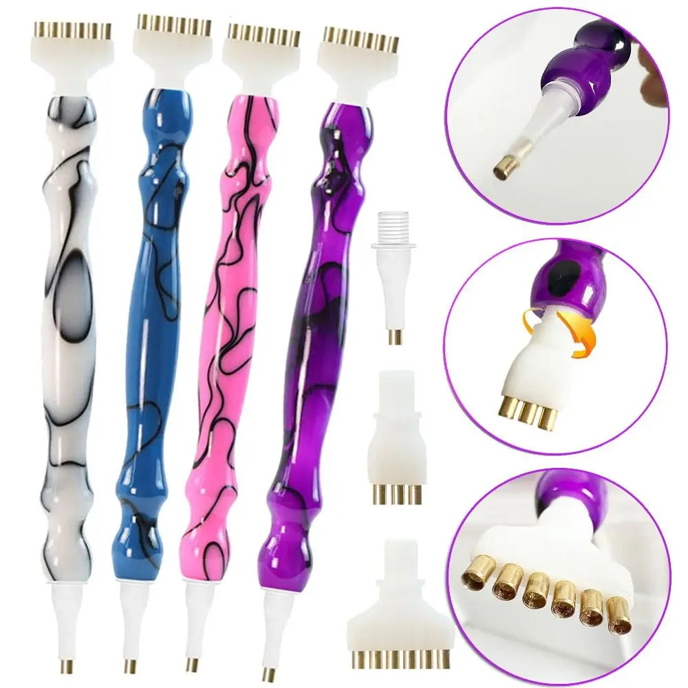 5D Diamond Painting Drill Pen with 3 Tips – DIY Craft Tool Diamond Painting Pen Axl
