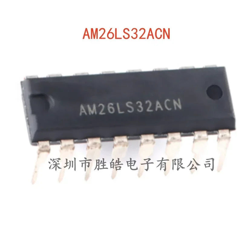 AM26LS32ACN Quad Differential Line Receiver PDIP-16 – 5 Pack Integrated Circuit IC Axl Default Title