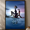 Helluva Boss HD PVC Wall Art Poster – Self-Stick Waterproof Wall Art Poster Axl White17 40X50cmNoframe