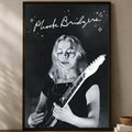 Phoebe Bridgers HD PVC Wall Art Poster – Self-Stick Decor Wall Art Poster Axl White01 60X90cmNoframe
