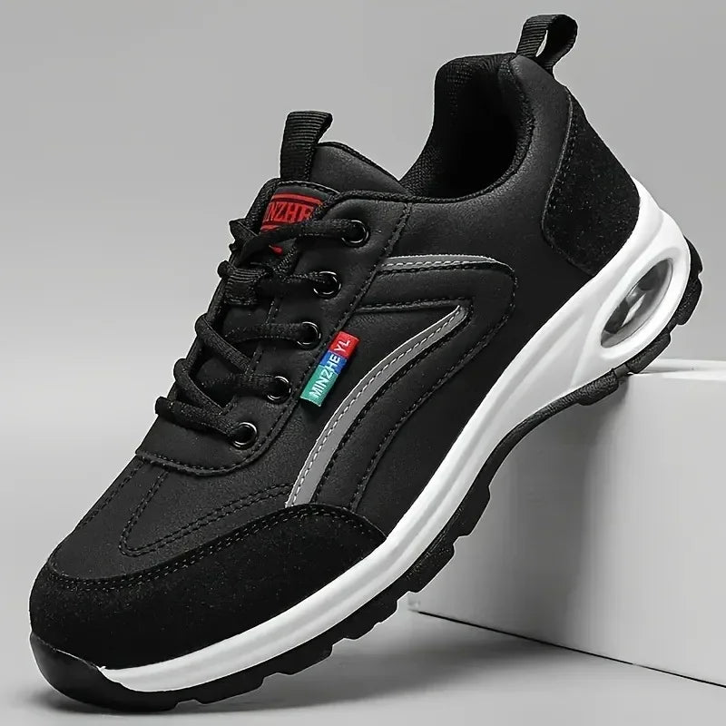 Men's Breathable Mesh Casual Sneakers – Lace-Up Walking Shoes Casual Sneakers Axl