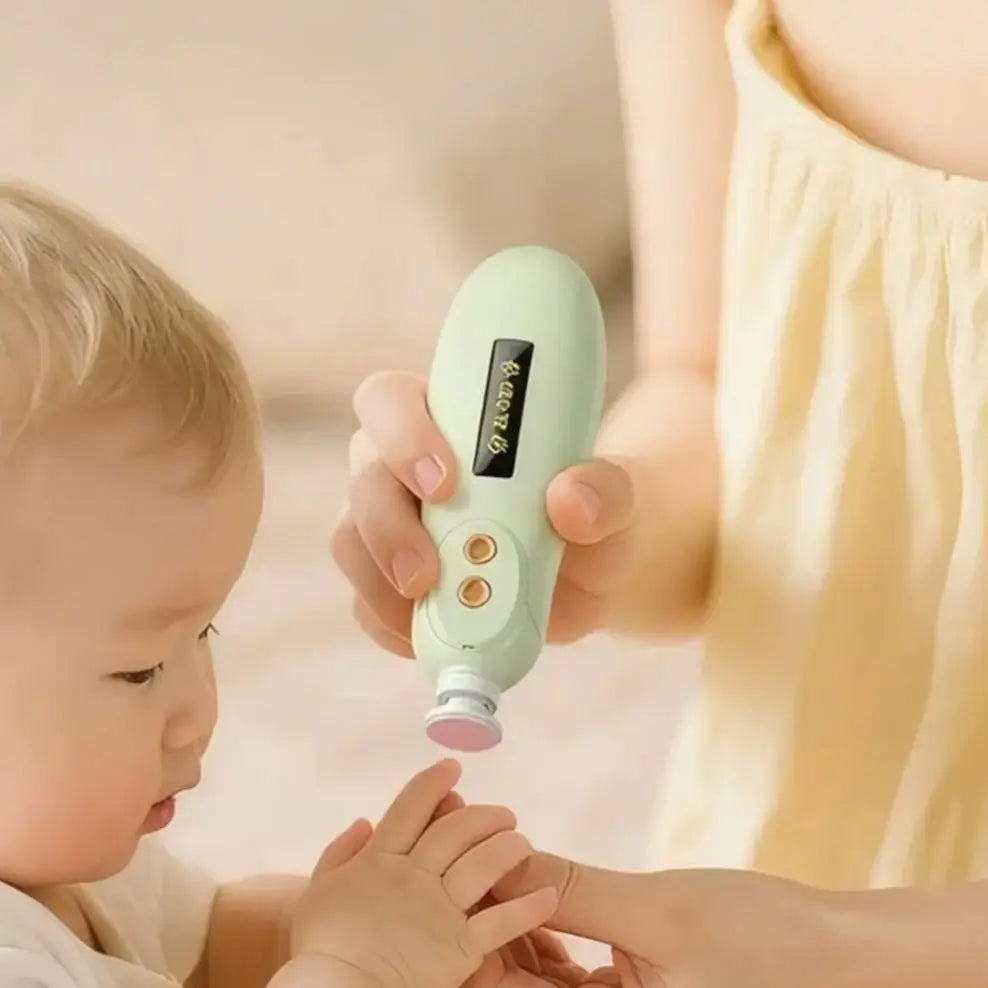 Baby Electric Nail Trimmer – Safe Infant Fingernail Polisher Baby Nail Trimmer Axl