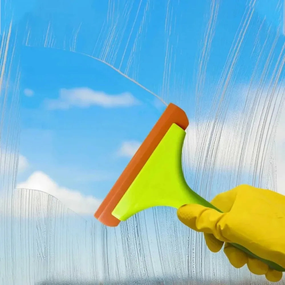 Flexible Silicone Squeegee – Shower, Window & Car Wiper Silicone Squeegee Axl