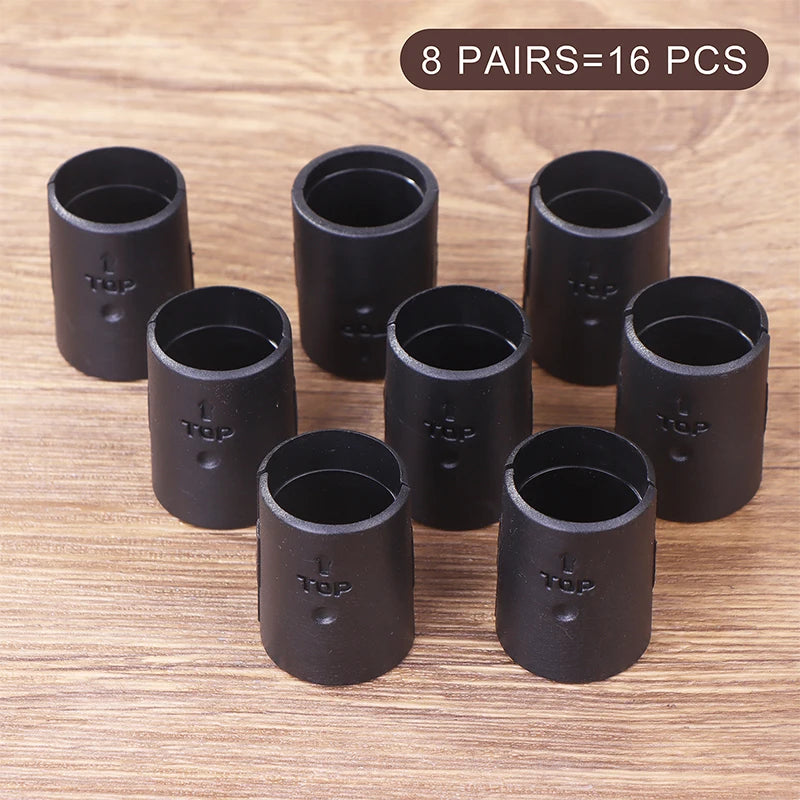 Wire Shelf Lock Clips – 8 Pairs Shelving Sleeve Accessories Shelf Lock Clips Axl onesize