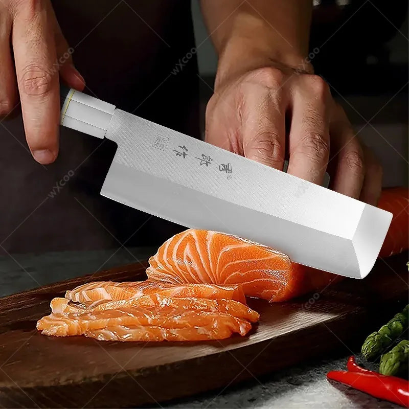 WXCOO Fish Filleting Knife – Sashimi & Sushi Stainless Steel Fish Filleting Knife Axl