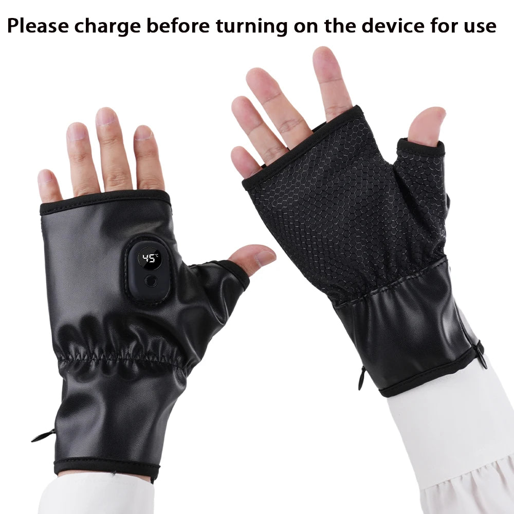 USB Rechargeable Heated Gloves – 3-Level Warmth, 2 Pack Heated Gloves Axl