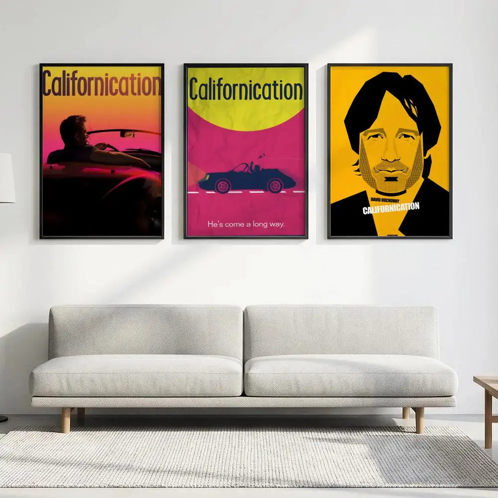 Californication TV Show Poster – HD Waterproof Wall Art Decor Wall Art Poster Axl