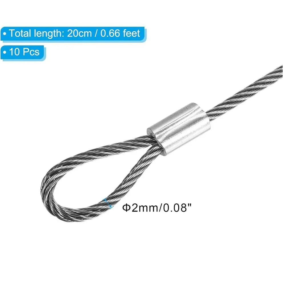 Stainless Steel Safety Cable Wire – Stage Light Security Rope Safety Cable Wire Axl