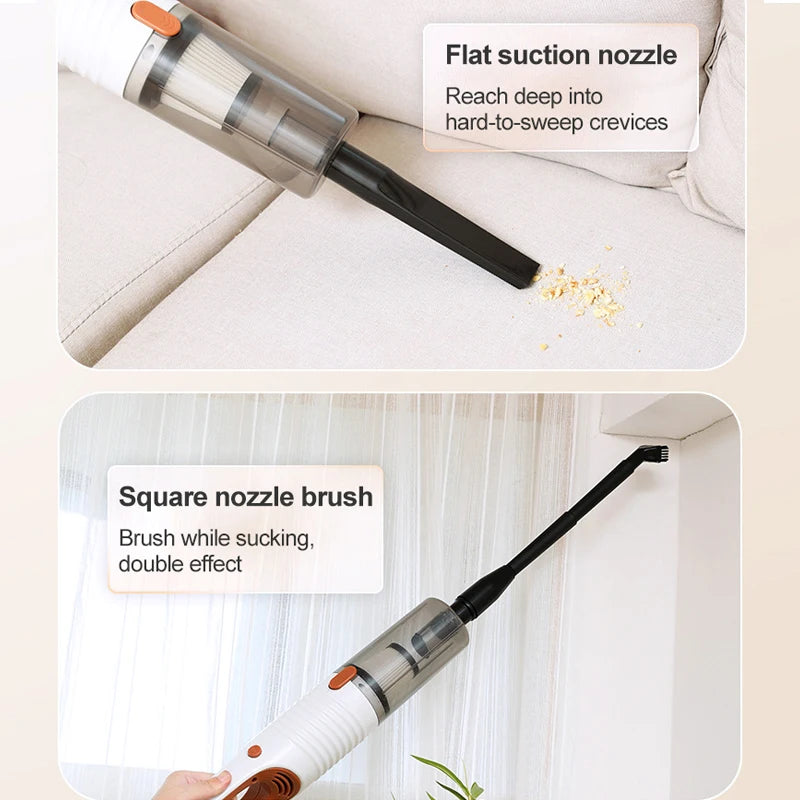 BALASHOV 440W Handheld Wet & Dry Vacuum – 20Kpa HEPA Filter Handheld Vacuum Cleaner Axl