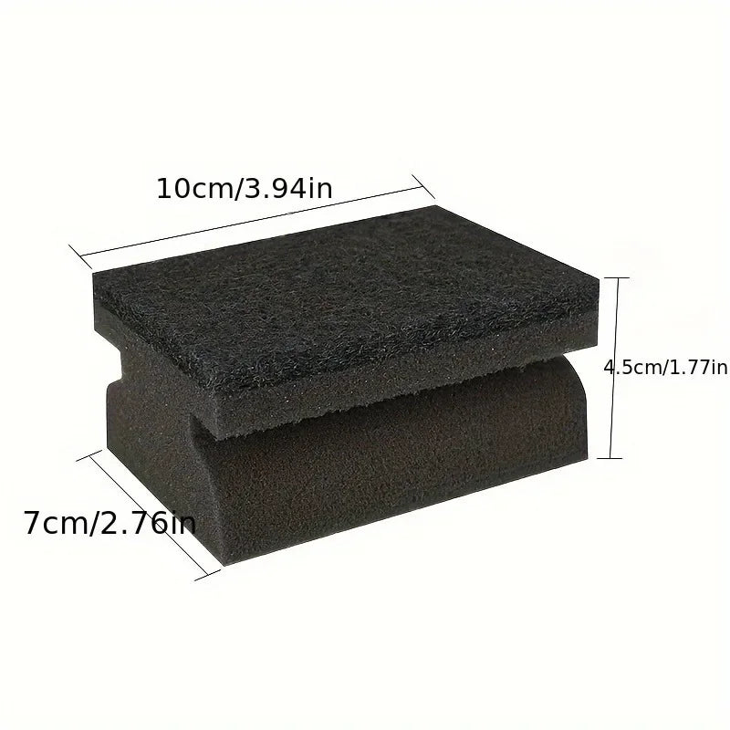 12-Pack Black Kitchen Sponges – Thick, Durable & Absorbent Kitchen Cleaning Sponge Axl