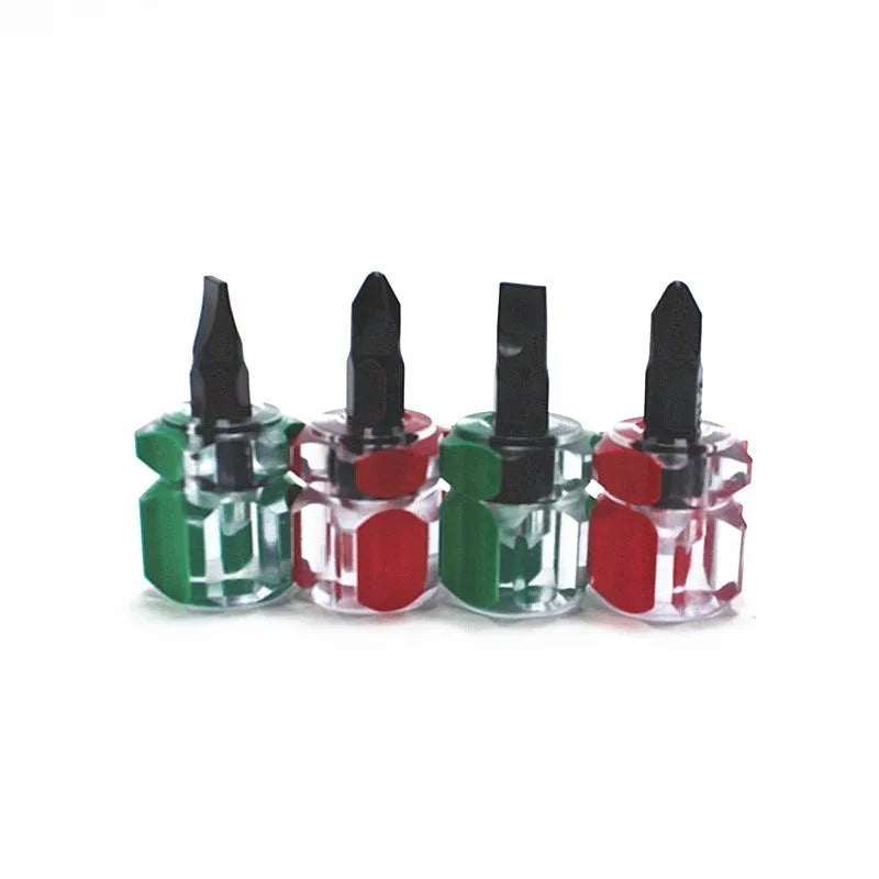 Ultra Short Mini Phillips & Flathead Screwdriver Mini Screwdriver Axl