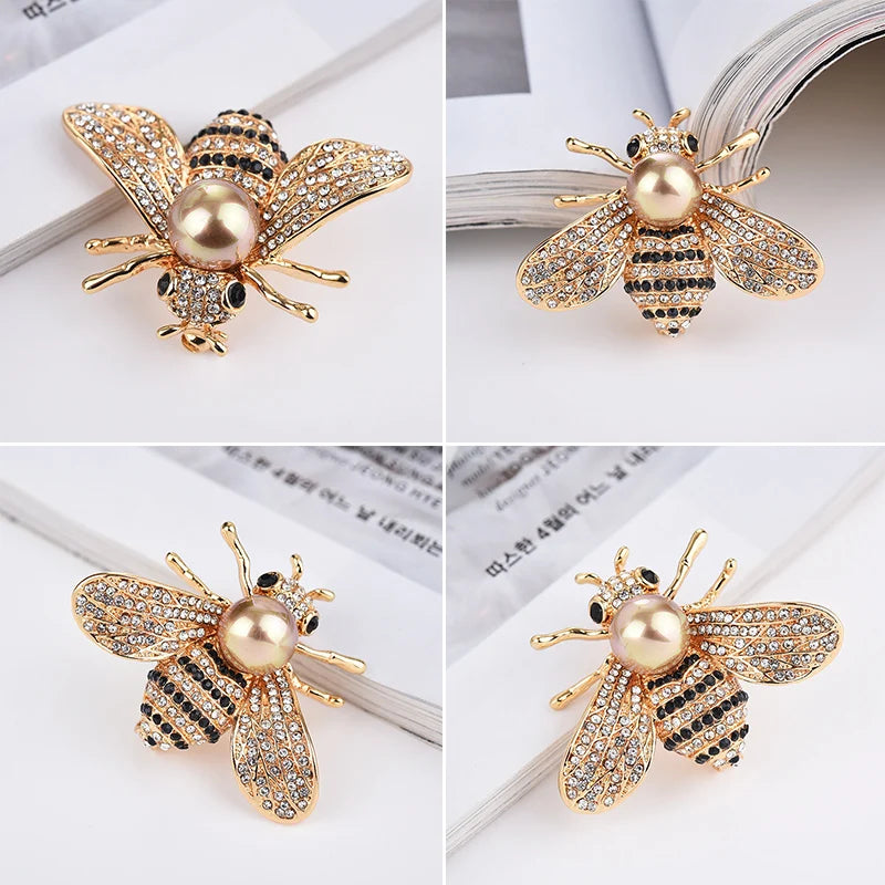Animal Crystal Rhinestone Brooch – Zinc Alloy Fashion Pin Fashion Brooch Pin Axl